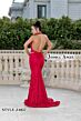 Jessica Angel 837 Plunging Halter Lace Dress