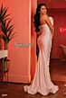 Jessica Angel 841 One Shoulder Feather Dress