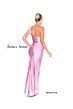 Jessica Angel 841 One Shoulder Feather Dress
