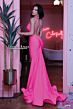 Jessica Angel 846 Strappy Back Plunging Neck Dress