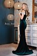 Jessica Angel 850 Strappy Neckline Velvet Dress