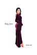 Jessica Angel 853 Side Slit One Sleeve Dress