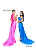 Jessica Angel 863 Long Back Two Piece Jumpsuit
