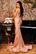 Jessica Angel 869 Two Strap Ruched Dress