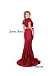 Jessica Angel 879 Beaded Belt Surplice Top Dress