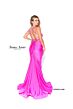 Jessica Angel 881 Lace-Up Back Ruched Dress
