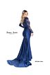 Jessica Angel 884 Lace Bodice Long Sleeves Dress