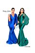 Jessica Angel 902 Hanging Sleeves Plunging Neck Dress