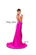 Jessica Angel 910 Lace-Up Back V-Neck Dress