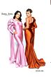 Jessica Angel 914 Shoulder Streamers One Sleeve Dress