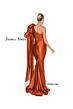 Jessica Angel 914 Shoulder Streamers One Sleeve Dress