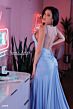 Jessica Angel 918 Drawstring Skirt Backless Dress