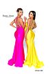 Jessica Angel 919 Feather Waist Lace-Up Dress