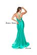Jessica Angel 919 Feather Waist Lace-Up Dress