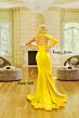 Jessica Angel 925 Asymmetric Neckline One Sleeve Dress