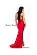 Jessica Angel 927 Slit Skirt Lace-Up Back Dress