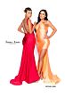 Jessica Angel 928 Cross-Halter Neckline Backless Dress