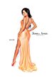 Jessica Angel 928 Cross-Halter Neckline Backless Dress