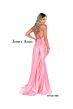 Jessica Angel 931 Long Tail Plunging Halter Dress
