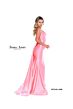 Jessica Angel 931 Long Tail Plunging Halter Dress