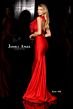Jessica Angel 938 Feather Top 2 Piece Dress