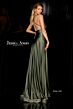 Jessica Angel 945 Embellished Waist High Slit Dress