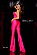 Jessica Angel 950 Feather Neckline Strapless Jumpsuit