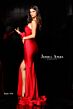 Jessica Angel 976 Cutaway Slit One Sleeve Dress