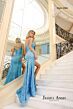 Jessica Angel 2384 Sharkbite Slit Sequin Dress