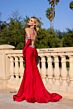 Jessica Angel 2401 Opera Gloves One Shoulder Dress