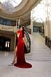 Jessica Angel 2406 Feather Straps High Slit Dress