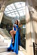 Jessica Angel 2412 Front Cutout One Shoulder Dress