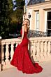 Jessica Angel 2438 Strapless Sweetheart Sequin Dress