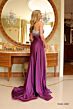 Jessica Angel 2467 Fringe Slit One Shoulder Dress
