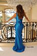 Jessica Angel 2483 Lace-Up Sides Plunging Neck Dress