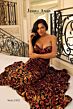 Jessica Angel 2492 Floral Sequin Strapless Sweetheart Dress