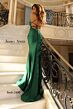 Jessica Angel 2499 High Slit Lace-Up Dress