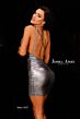 Jessica Angel 2337 Strappy Back One Shoulder Dress