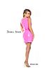 Jessica Angel 872 Scoop Neckline Leather Dress