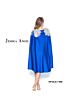 Jessica Angel 897 Beaded Cape Plunging Neck Dress