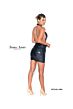 Jessica Angel 913 Halter Neck Glitter Dress