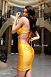 Jessica Angel 2456 Tie Back Cutout Dress