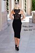 Jessica Angel 818 Lace Top Racerback Midi Dress