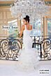 Jessica Angel 10008 Ruffle Skirt V-Neck Wedding Gown