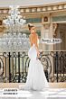 Jessica Angel 10019 Criss Cross Back Trumpet Bridal Dress