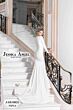 Jessica Angel 10025 Long Sleeve Plunging Neck Wedding Dress