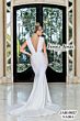 Jessica Angel 10027 Plunging Neckline Draped Bodice Bridal Gown