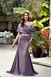 Alyce Paris 27560 Asymmetrical Neckline Draped Bodice Dress