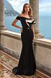 Alyce Paris 27672 Ruffle Bodice Off The Shoulder Dress
