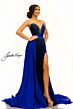 Johnathan Kayne 2306 Strapless Plunging Neckline Dress